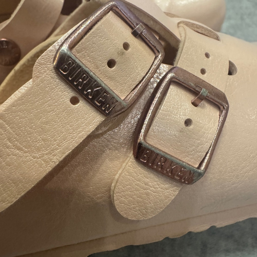Birkenstock Kids Boston Clogs Metallic Rose Pink Size 33 EU 2 US Kids - Picture 4 of 8